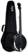 5 String Full Size Acoustic Electric Banjo - Solid Back Sapele Body