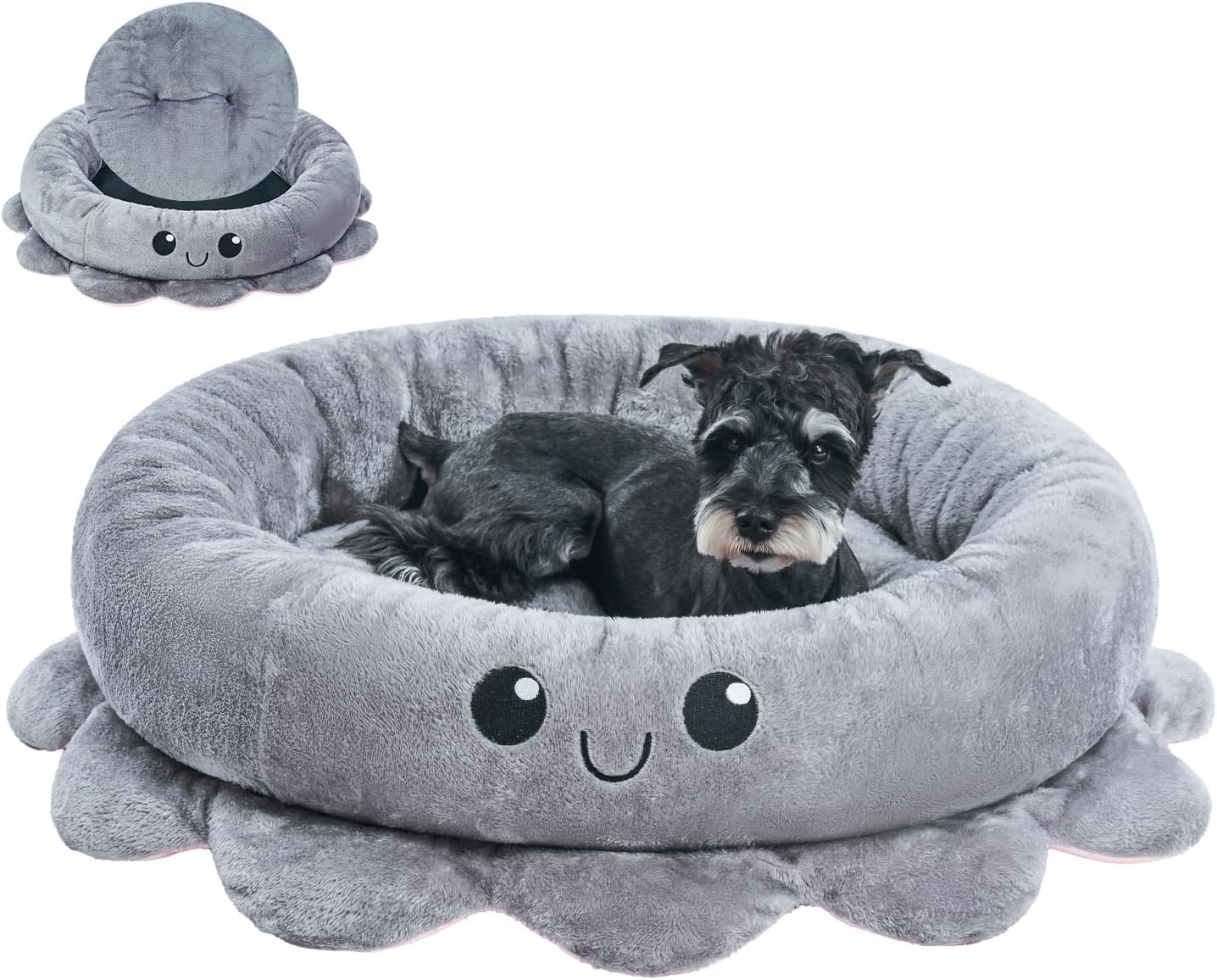 Jiupety Cute Calming Dog Beds for Large Dogs Clearance