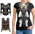 Front Pet Carrier Backpack for Small Dogs and Cats - Secure Breathable