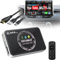 4-in-1 Wireless CarPlay & Android Auto Adapter - Stream Video