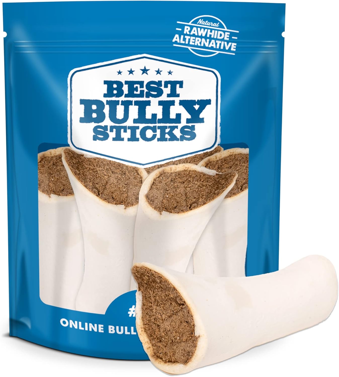 Best Bully Sticks 5-6 Inch Pumpkin Sweet Potato Filled Shin Bones