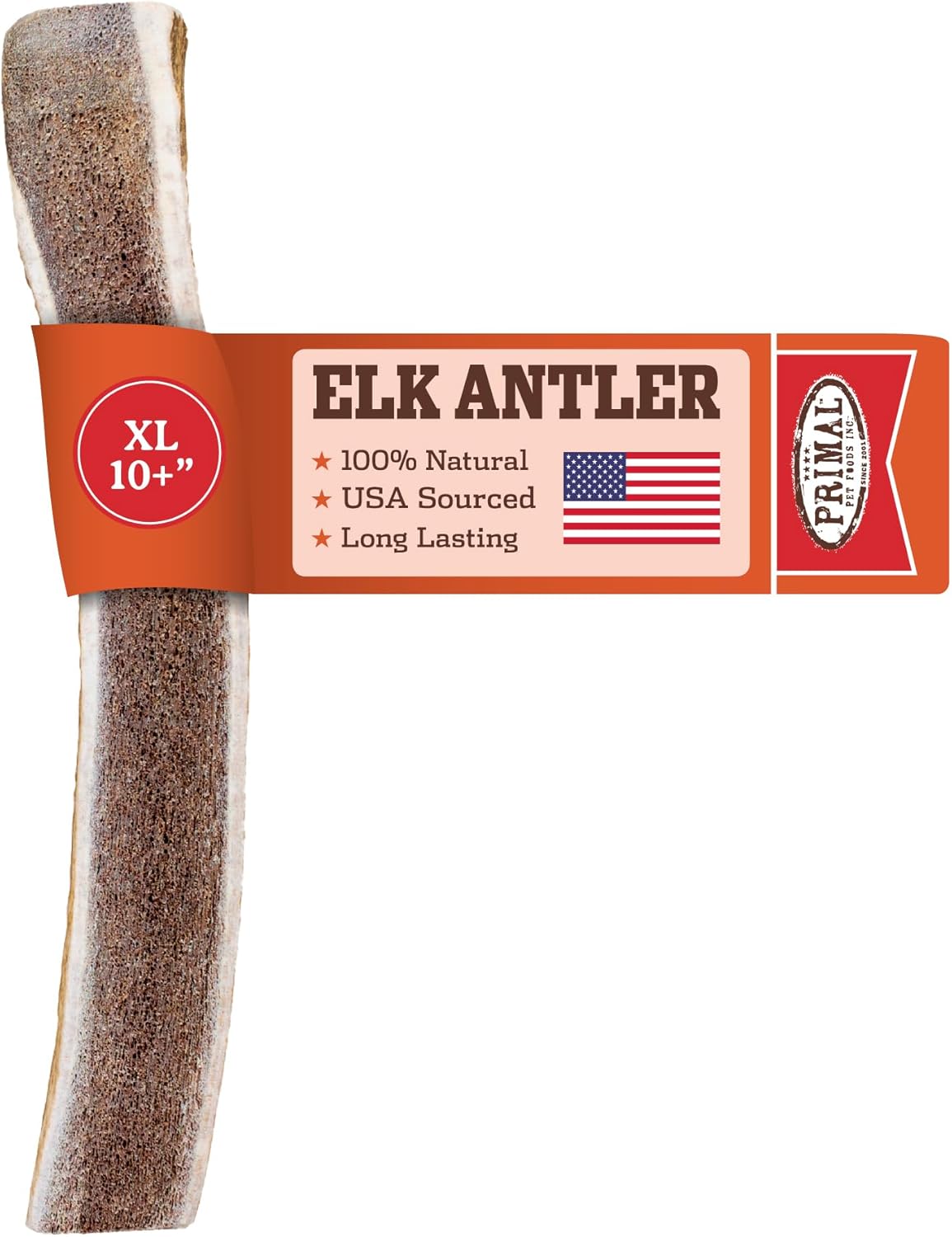 Primal Antlers for Dogs - Natural Chews for Large Canines