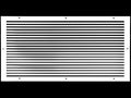 HVAC Premium 24 in x 18 in Aluminum Return Grille - Easy Air Flow