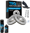 Front Brake Pad & Rotor Kit for 2010-2012 Ford Taurus SHO - Direct Fit