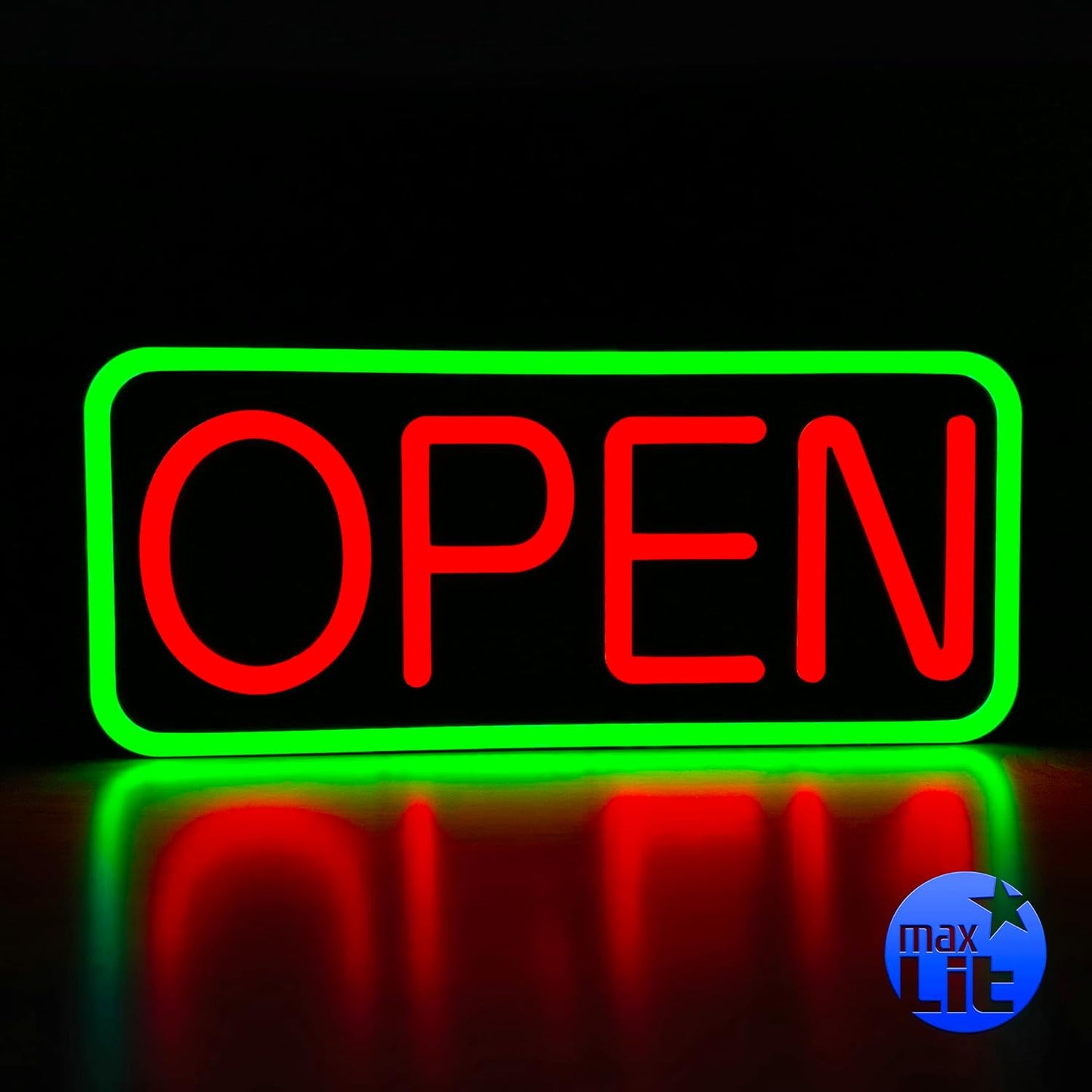21ft X 10ft Ultra Bright LED Neon OPEN Sign with Remote Control