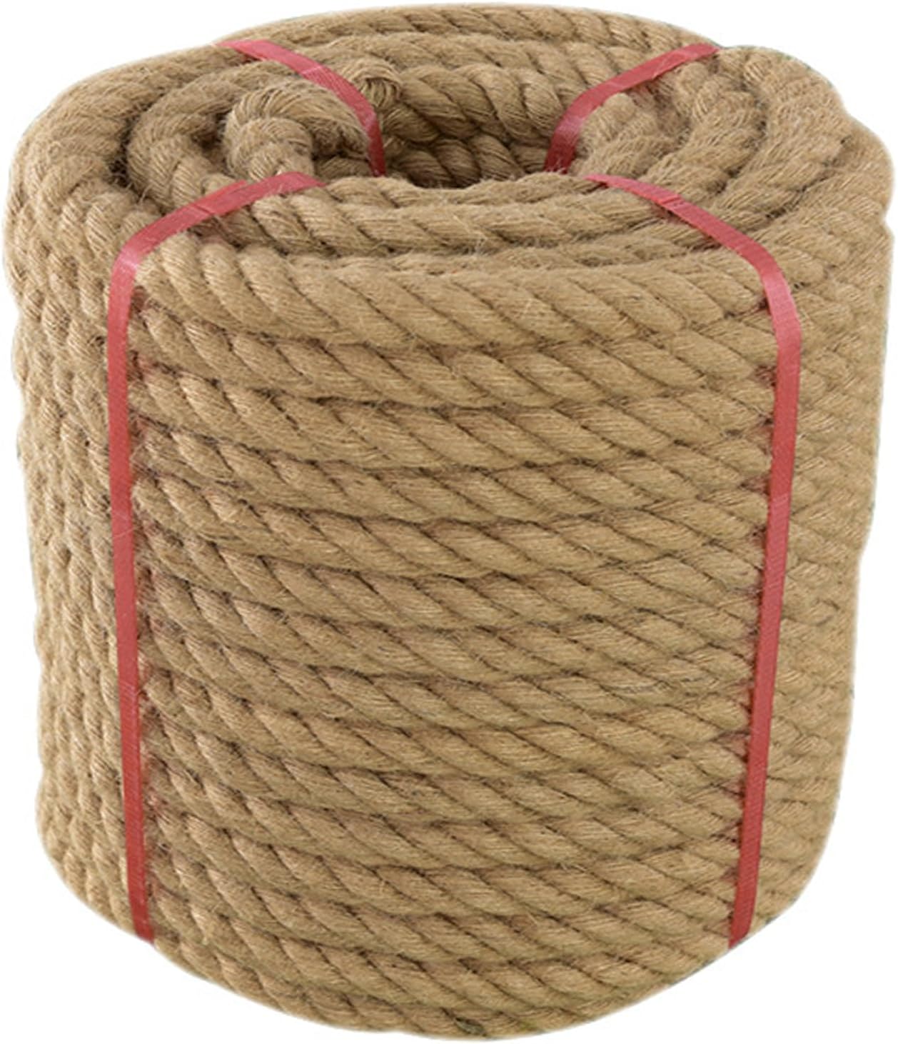 Thick Twisted Manila Ropes for Crafts, Tug of War, and More
