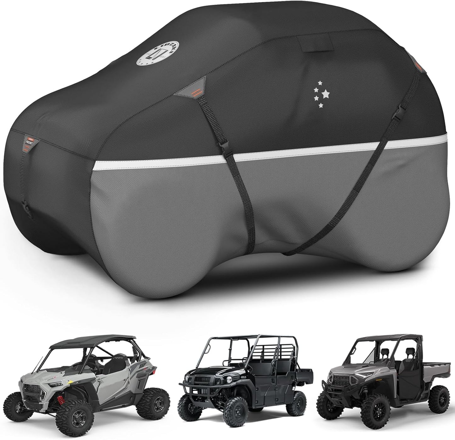 LIBZAKI UTV Covers - Heavy Duty Waterproof Protection for UTVs