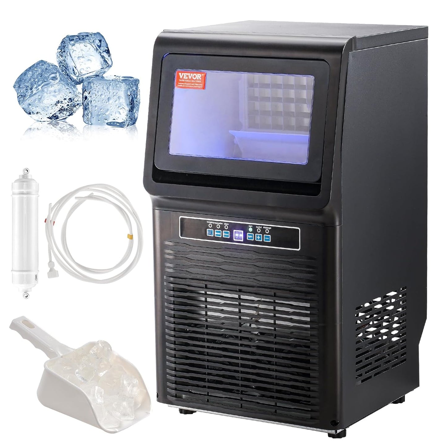 VEVOR Commercial Ice Maker Producing 70lbs of Ice Daily