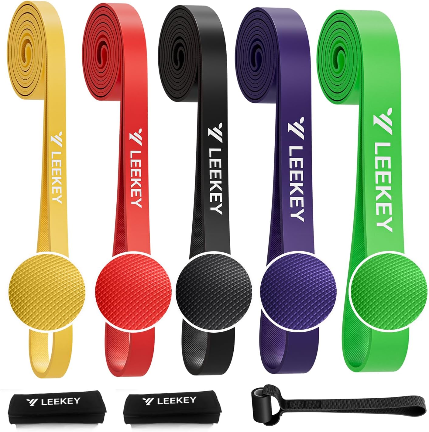 LEEKY Resistance Bands Set for Full-Body Training & Therapy