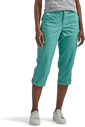 Lee Women's Plus Size Flex-to-go Cargo Capri Pant Review