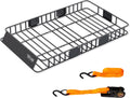 TUFFIOM Universal 64in x 39in x 6in Rooftop Cargo Carrier Basket