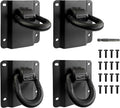 4 Pack Heavy Duty Tie Down Anchors Truck Bed Tie Downs - Fits