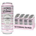 Coco Luxe Koko & Karma Coconut Water with Marine Collagen 16.9oz (12