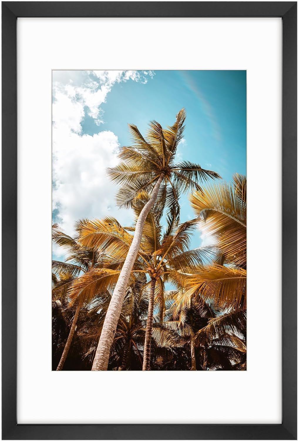 Frametory 16x24 Picture Frame with Mat for 12x18 Pictures