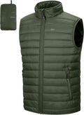 33,000ft Men's Lightweight Packable Insulated Puffer Vest - Warm Vests