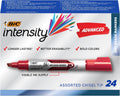 BIC Intensity Advanced Colorful Dry Erase Markers, 24-Count Pack