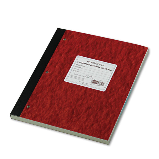 Blueline National Lab Notebook|100 Numbered Sets|4x4 Quad Ruling|11x9.25|43649