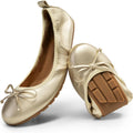 Foldable Ballet Flats for Women - Comfortable Slip-On Wedding Flats
