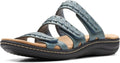Women's Laurieann Cove Flat Sandal Blue-Grey - All-Day Comfort