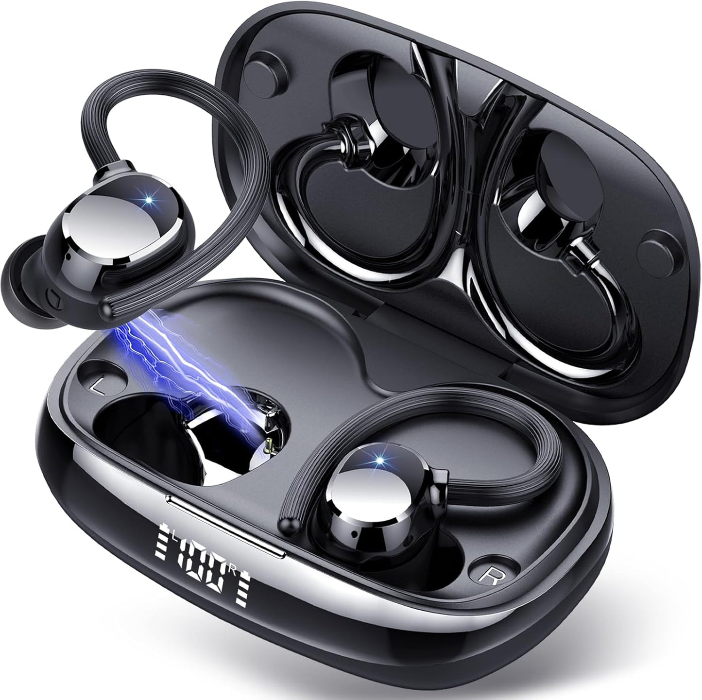 80Hrs Deep Bass Bluetooth Earbuds by Tukio