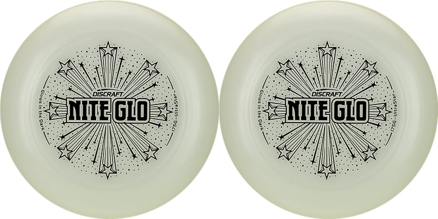 Discraft Ultimate Frisbee 175g Nite-Glo 2-Pack