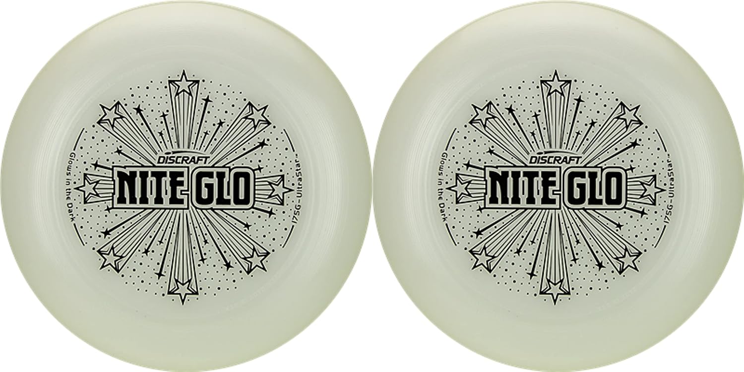 Discraft Ultimate Frisbee 175g Nite-Glo 2-Pack