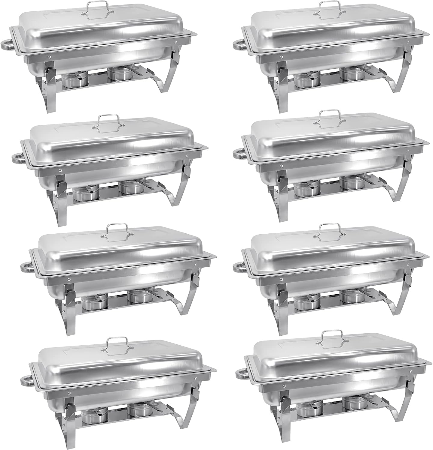 8QT Chafing Dish Buffet Set for Catering and Parties