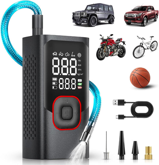 Portable Cordless Tire Inflator - Ultimate 150 PSI Pump