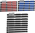 Socket Organizer Set 21PCS ABS Socket Holder Kit - Secure, Modular