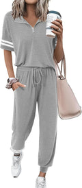 MASCOMODA 2 Piece Summer Tracksuit Set for Women - Lightweight Comfort