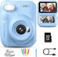 Kids Camera Instant Print 3.0 in Screen - Kid-Friendly Instant Print