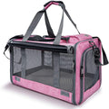 Soft-Sided Pet Carrier for Large Cats and Small Dogs Travel