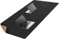 Leather Desk Mat XL 63 x 31.5 in - Reversible Cork & PU Desk Pad