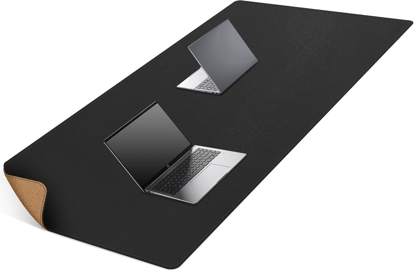 MAIDERN 63x31.5 Leather Desk Mat XL for Gaming and Office Use