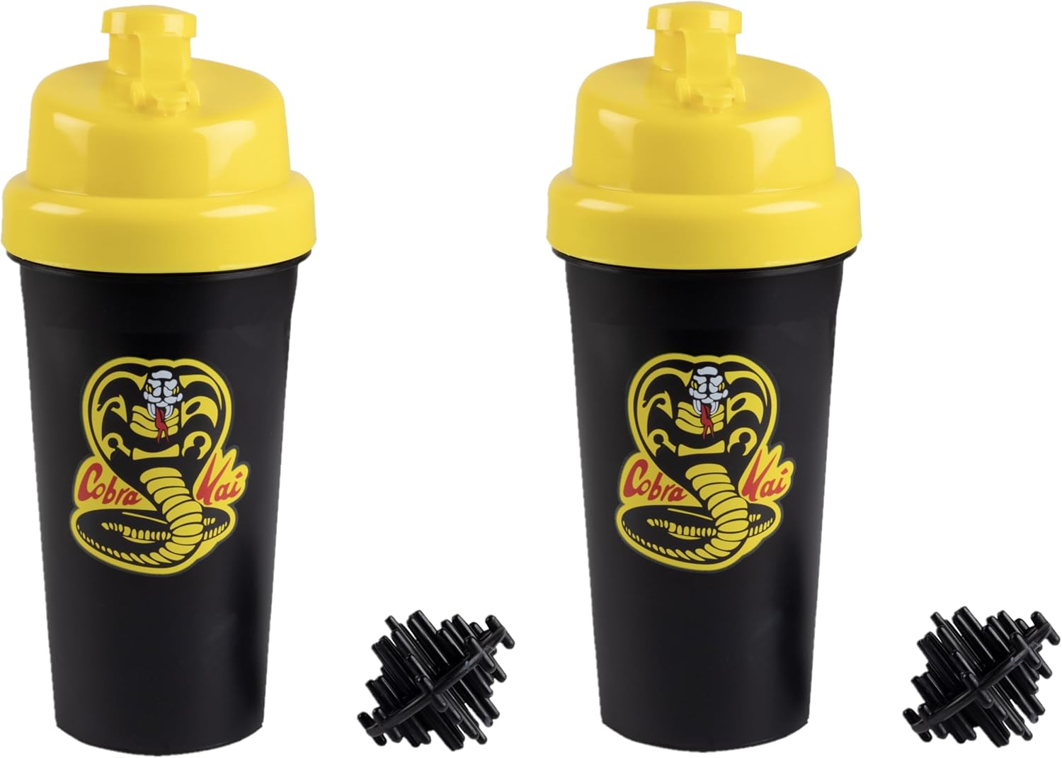 Cobra Kai Blender Bottle - Shake it Up! 2-Pack