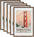 VCK 20x30 Poster Frame 5 Pack in Natural Wood Grain Finish