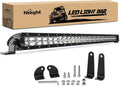 Nilight 31in 150W Spot & Flood Combo Light Bar - Bright Off-Road Beam