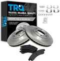 Front Brake Pad & Rotor Kit Compatible with 2002-2005 Trailblazer