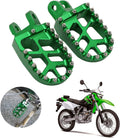 AnXin CNC Dirt Bike Foot Pegs for KLX Series - Wider Grip