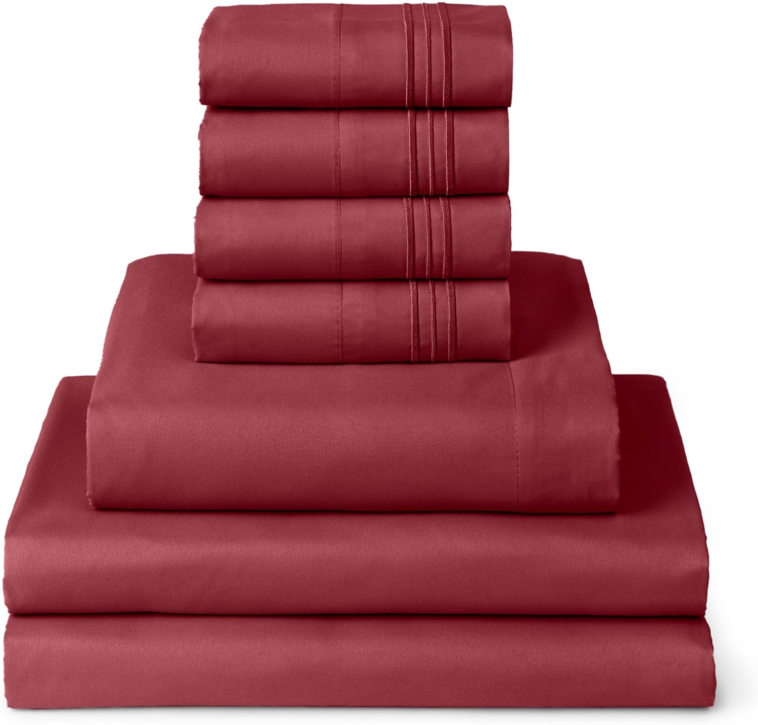 Mellanni Split King Sheet Set - 7-Piece Bedding Collection