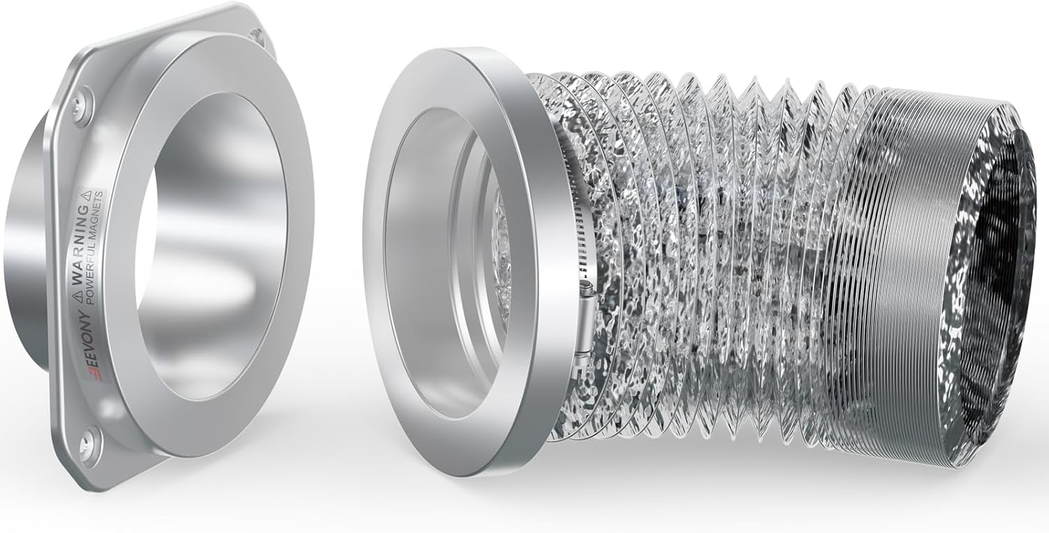Magnetic Dryer Vent Coupling DV180 for Easy Quick Connection