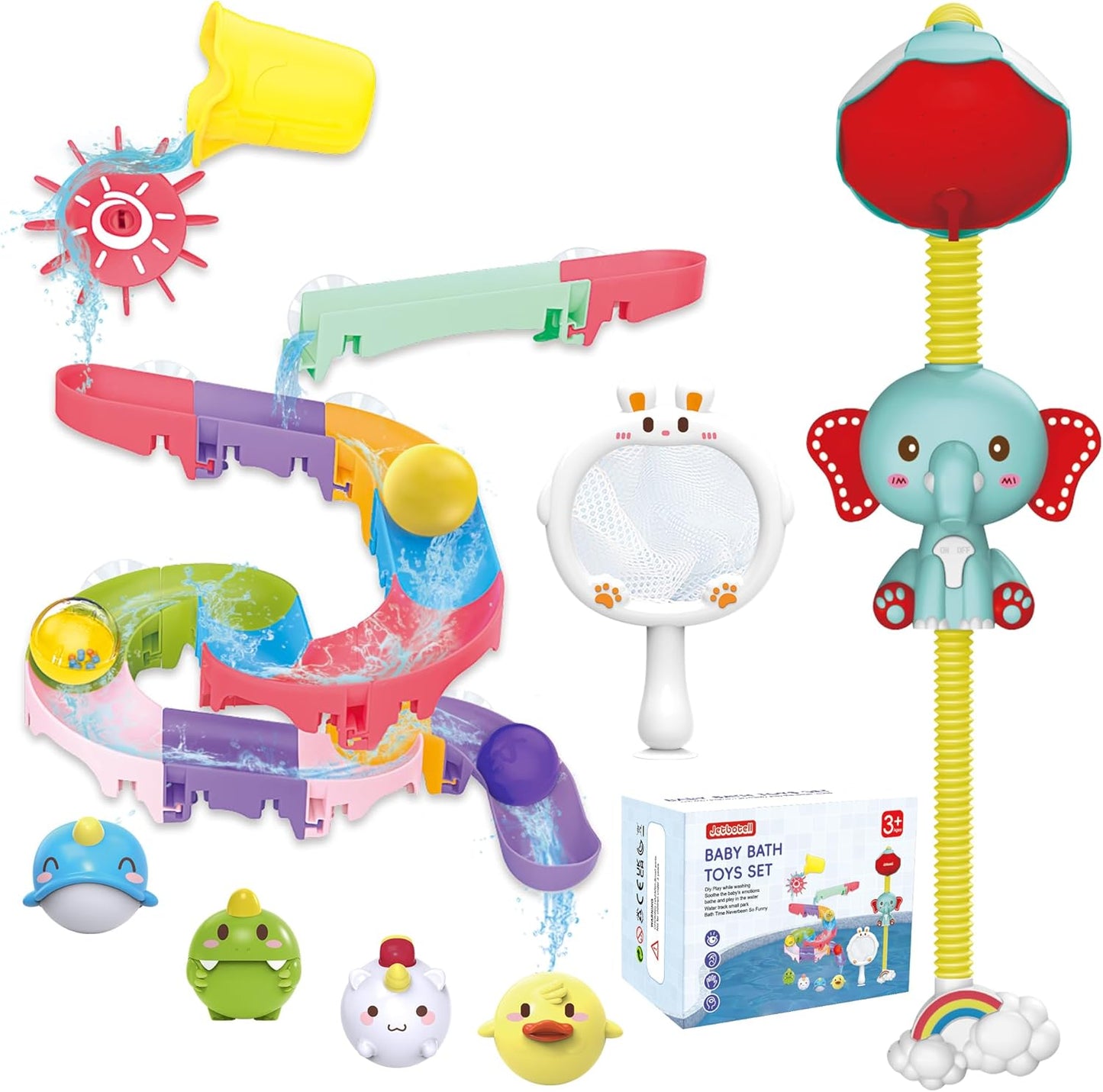 Jetbotell Toddler Bath Toys: Fun Water Play