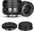 YONGNUO YN50mm F1.8N Prime Lens for Nikon F-Mount - Compact Portrait