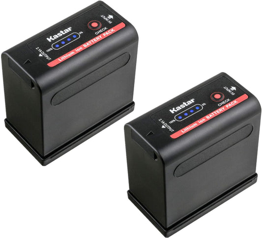 Kastar 2 Pack Battery for Canon UC-X50 X55 XF100 XF105 XF200