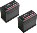 Kastar 2-Pack BP-980GPRO Battery 7.4V 8700mAh - Long Run for RED