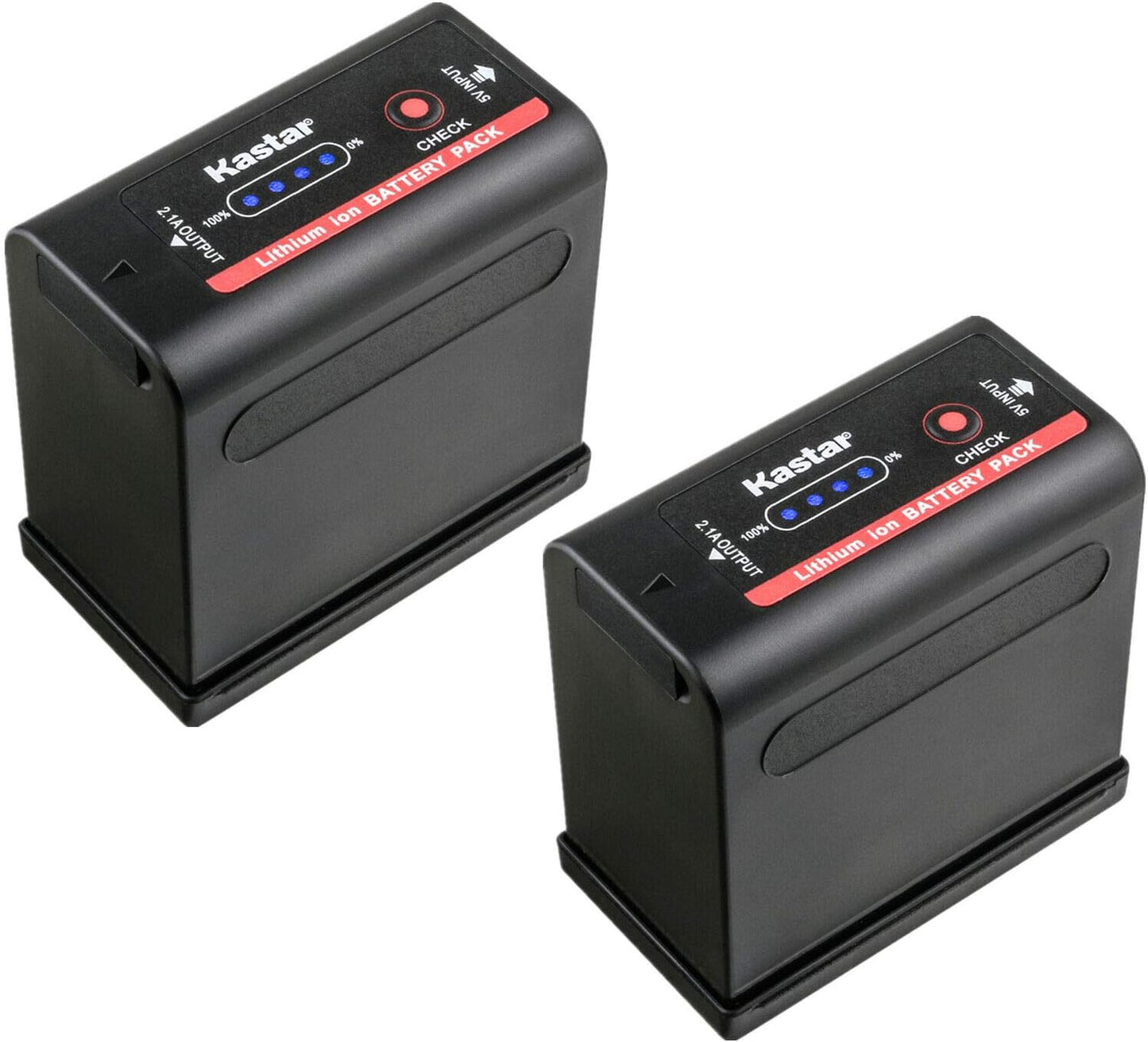 Kastar 2-Pack BP-980GPRO Battery for RED Komodo 6K Camera