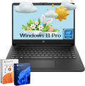 HP Ultra-Thin Everyday Laptop Notebook - Portable 14in Workhorse
