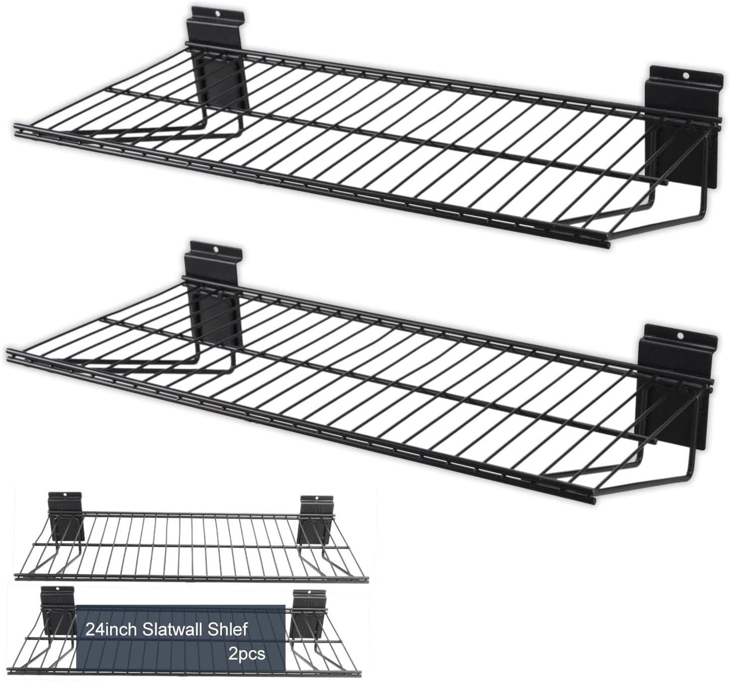 Slatwall Panel Garage Organizer for Heavy Duty Tool Storage
