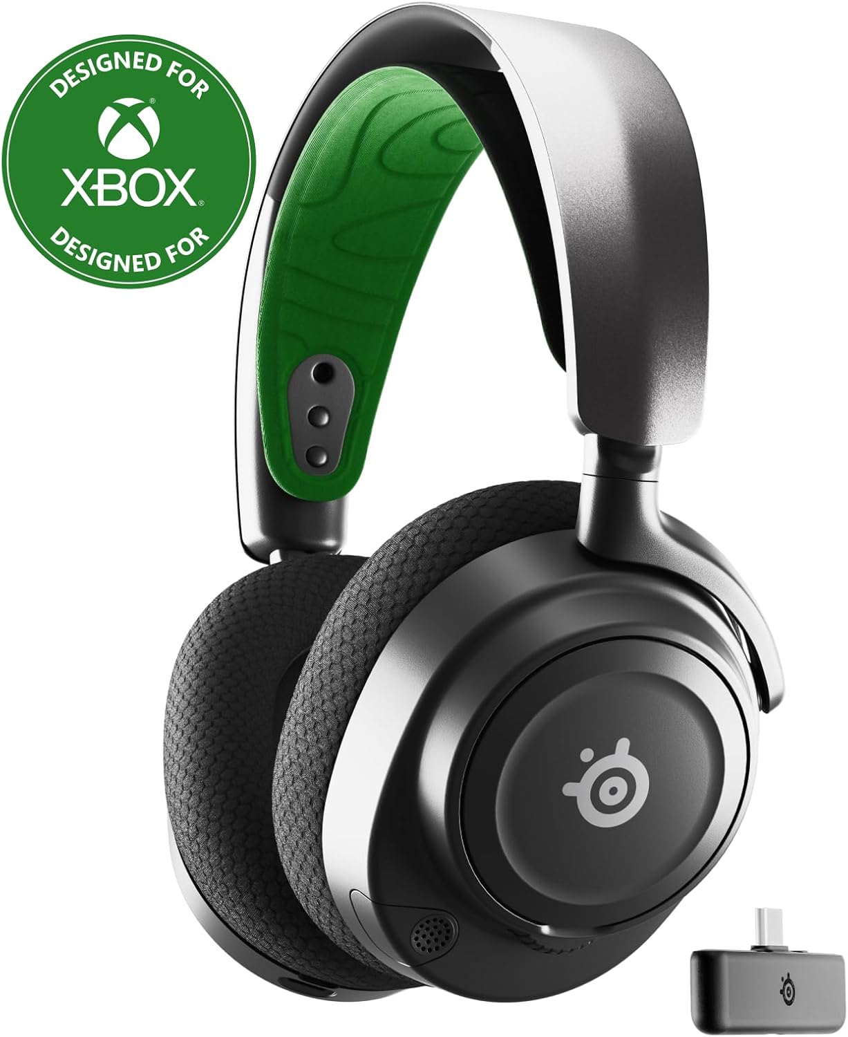 Wireless Gaming Headset 38Hr Battery AI Mic Xbox PS5 PC Switch - Black
