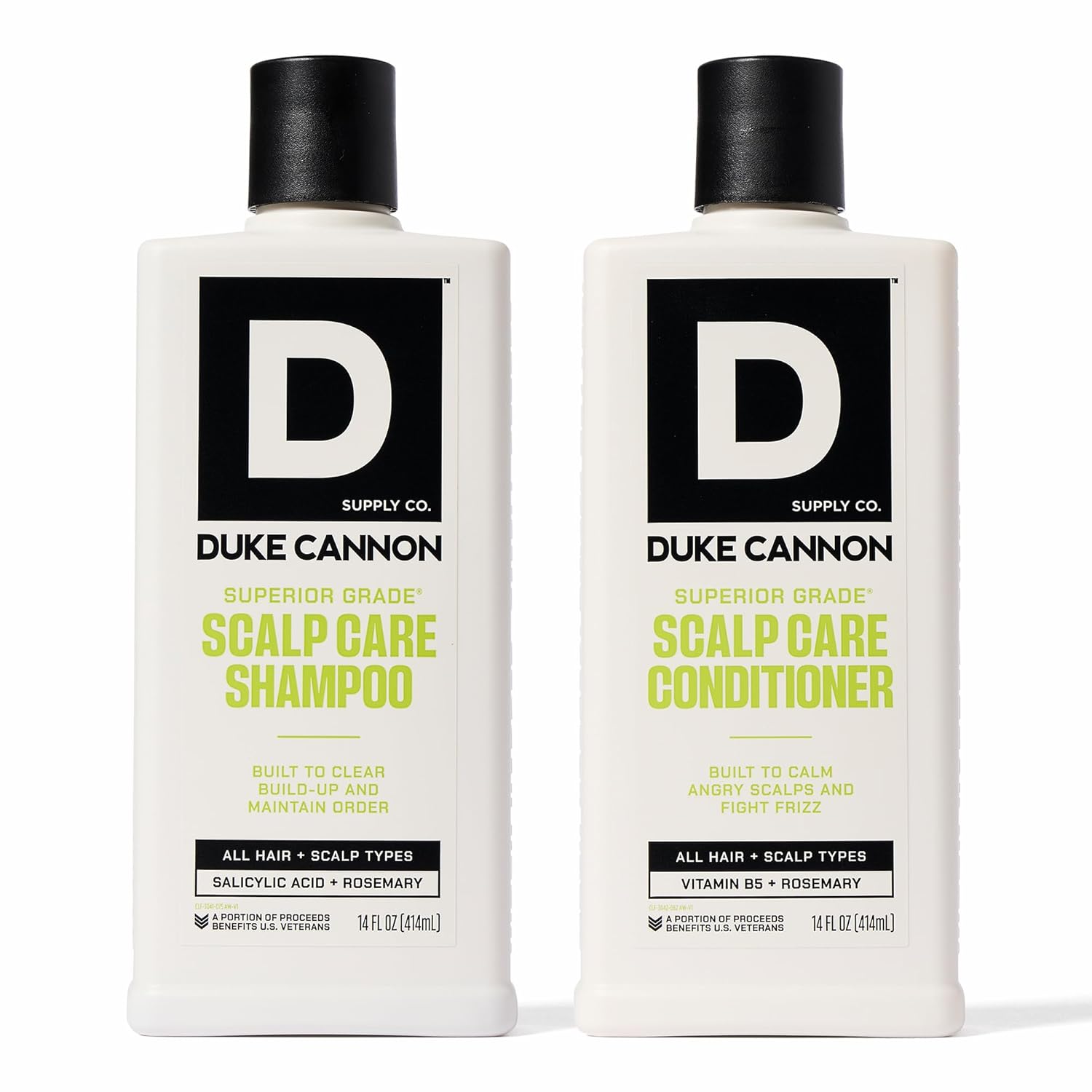 Duke Cannon Superior Grade Scalp Care Shampoo & Conditioner Set